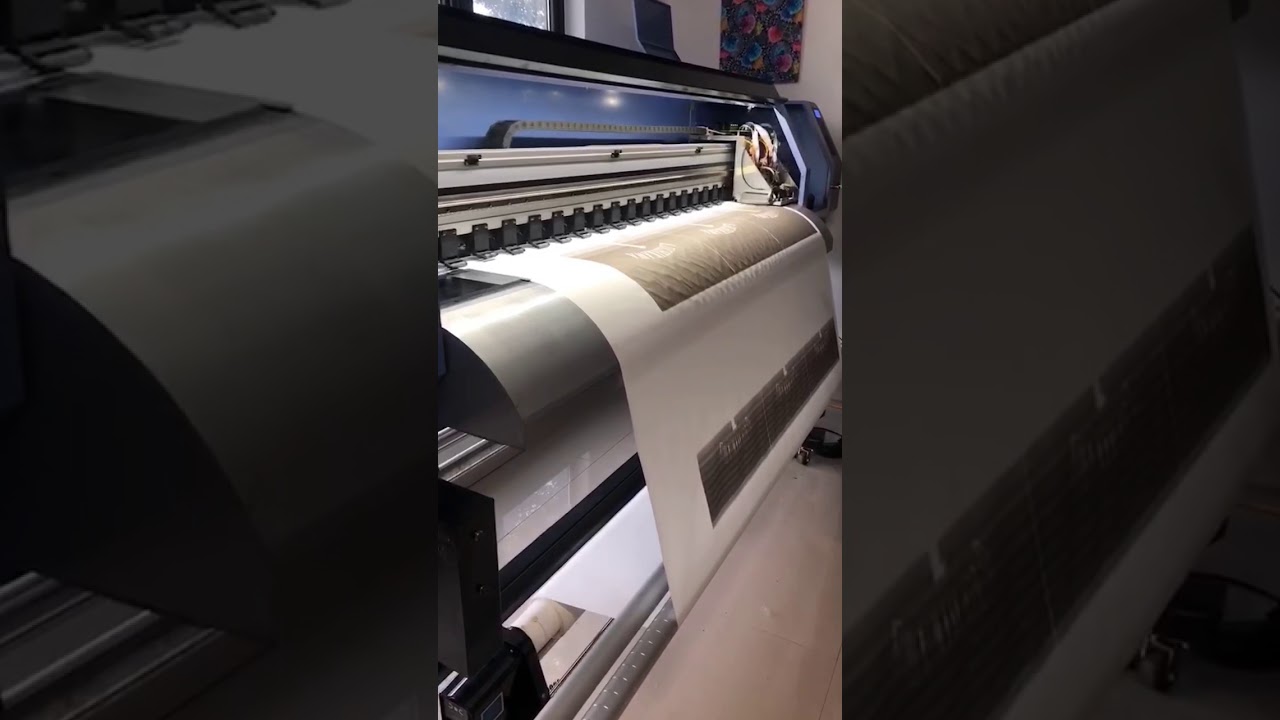 digital sublimation printer - YouTube