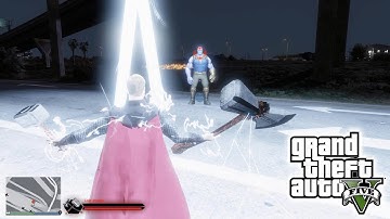 Thanos Returns… But Thor Is Ready! ⚡🔥 The Ultimate Showdown | GTA 5 Mod