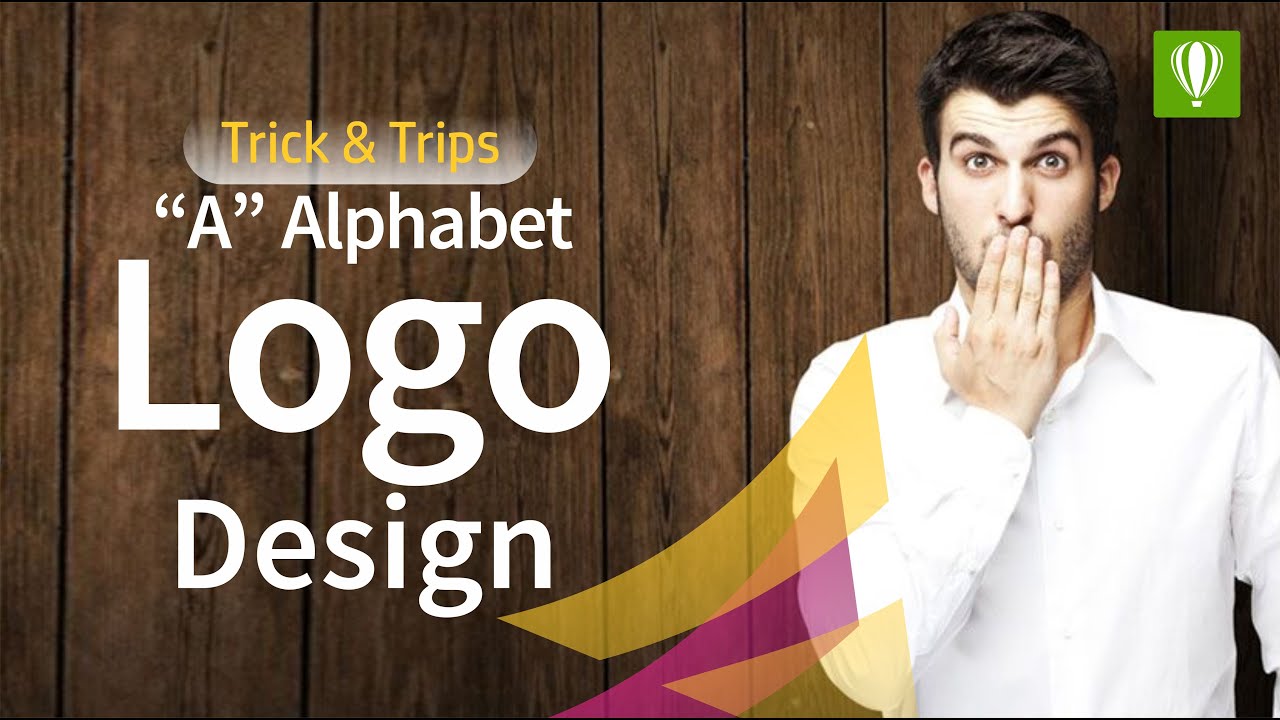 Coreldraw Tutorial | A Alphabet Logo Design in Coreldraw ||  