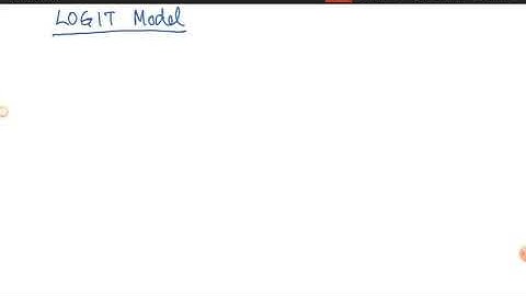 Qualitative Response Regression Models Part III