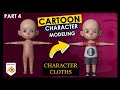 Creating cloths for character in blender | CCM Course Level 2 | part 4