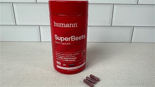Humann SuperBeets Beet Root Capsule Review