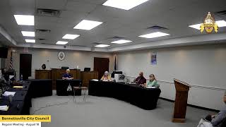 Bennettsville City Council Meeting