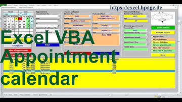 Appointment calendar with pictures and filters View in combo boxes and in ListBox  Excel VBA