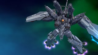 [SRW Y] Ernest Johnson - Macross Elysion - Macross Cannon (Attack mode) - Attack animation no UI
