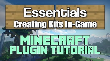 EssentialsX - In-Game Kit Creating Tutorial - Minecraft 1.21.5