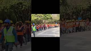 Road Safety Awareness Rally #hse#ppe#construction#jcb#viral#shorts#tranding#hindi#youtubeshorts#hse