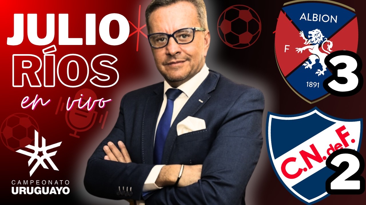 🚨 ¡LA REACCIÓN DE JULIO RIOS! ANALIZA LA DERROTA DE NACIONAL ANTE ...