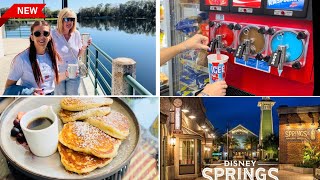 FLORIDA DISNEY WORLD VLOG: Celebration Town Breakfast, Cheap Drinks Food & Disney Springs 🇺🇸 2024