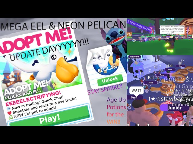 🌊 PELICAN AND EEL! 🪶 + Trading Improvements! 👏 Adopt Me! on