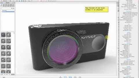 Nieuw in Solid Edge ST7, KeyShot