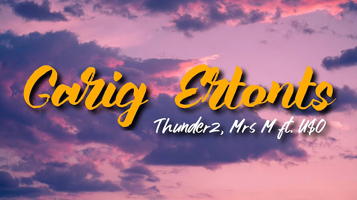 ThunderZ, Mrs M - Garig Ertonts (ft. U$O) [ Lyrics ]