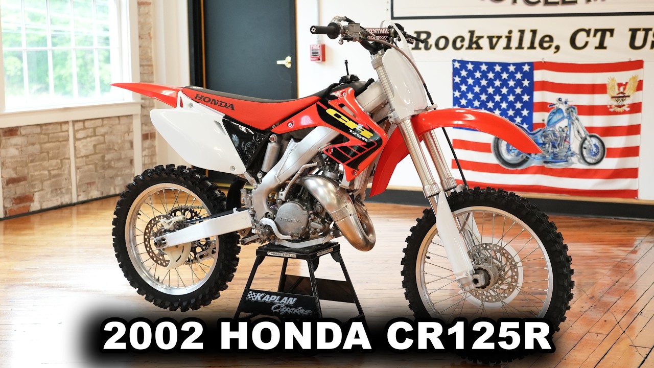 2002 HONDA CR125R - YouTube