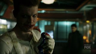 Jerome gets his mouth burned|Gotham|S4E16