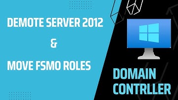 Demote A Domain Controller in Windows Server 2012 R2