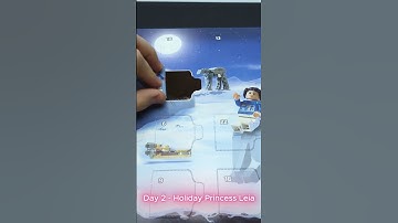 Day 2. Holiday Princess Leia - 75395 LEGO Star Wars Advent Calendar 2024 - LEGO ASMR #lego #legoasmr