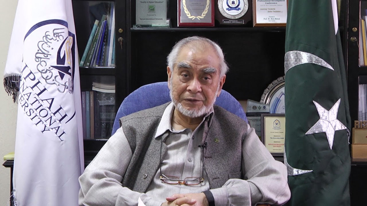 Vice Chancellor Message for 23 March - Riphah International University