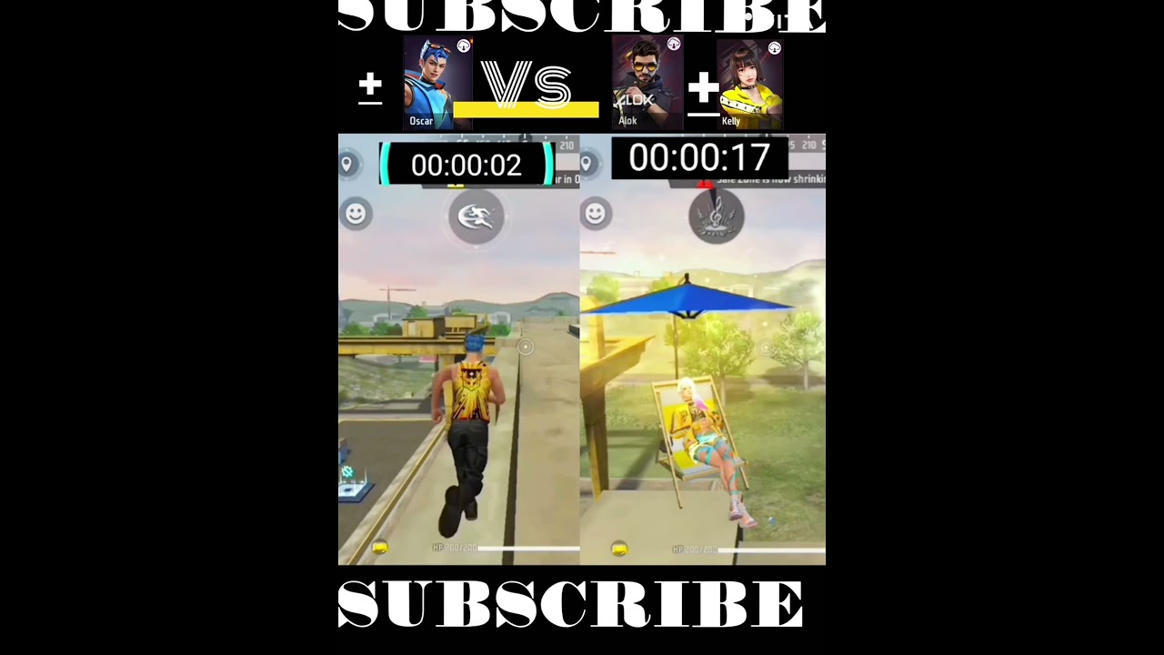 Kelly vs Tatsuya vs Oscar Speed Test 😲 Race! Who's the Fastest