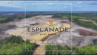 Esplanade at St. Marys Ground Breaking Ceremony