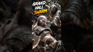 Only PROS can parry this swarm! 🥶⚔️ #godofwar  #godofwarragnarok   #gaming  #shorts #ytshorts