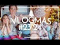 🎄 VLOGMAS #23-24 🤶 ✨ Cena Nochebuena, prepárate conmigo, celebración, preparando regalos navidad 🤶🎅🏼