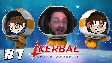 I AM BAD AT RE-ENTRY | Kerbal Space Program: Career Mode | Ep. 7
