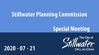 Stillwater Planning Commission Meeting 2020-07-21