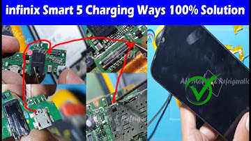 Infinix Smart 5 Water Damage Charging ic Ways Jumper #AHmobile