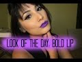 Look of the Day: Bold Lip | Jdguzmnmua