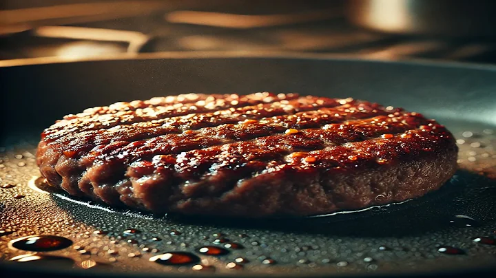 How to Cook Frozen Beef Hamburger Patties In A Pan - Quarter Pound - Turning Frozen Food Gourmet
