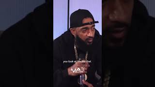 Nipsey Hussle On The Meaning Of Life #nipseyhussle #rapper #interview