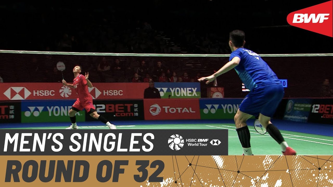 R32 | MS | LEE Zii Jia (MAS) vs. Jonatan CHRISTIE (INA) [6] | BWF 2020