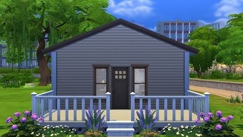 Sims 4 Speed Build Tiny House Lil Pocket Newcrest Lets Play