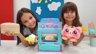 Kız Oyunları - Elif, Zaranın Kafesine Magic Fırın Getiriyor Sihir Yapma Videoları