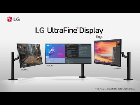 LG UltraFine Ergo Monitor | Designed Around You