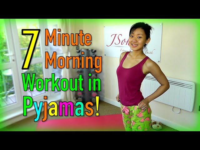 5 min Wake up Happy Morning Workout Routine 