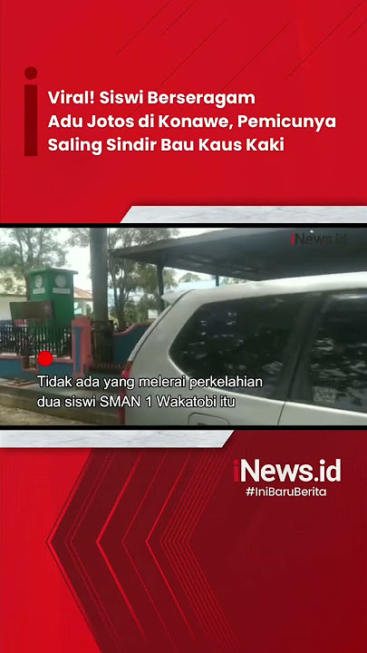 Viral! Siswi Berseragam Adu Jotos di Konawe, Pemicunya Saling Sindir Bau Kaus Kaki #youtubeshorts