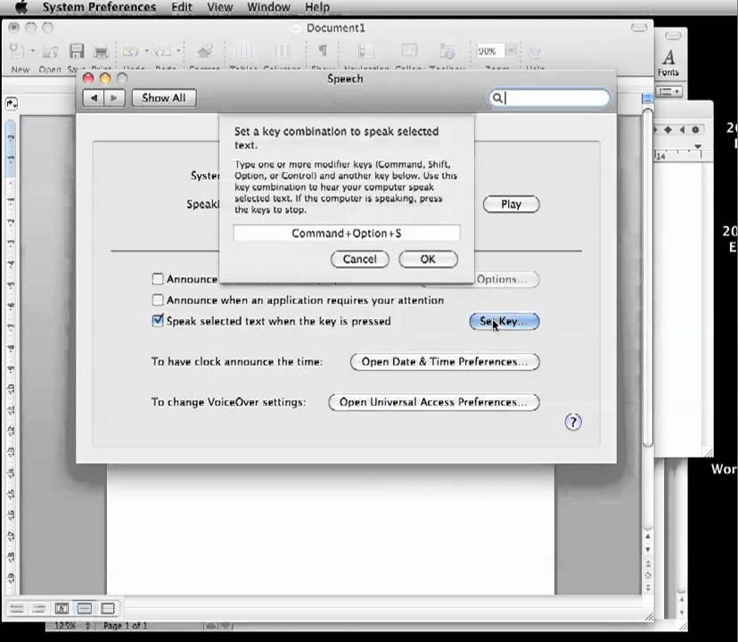 speech to text on microsoft word mac