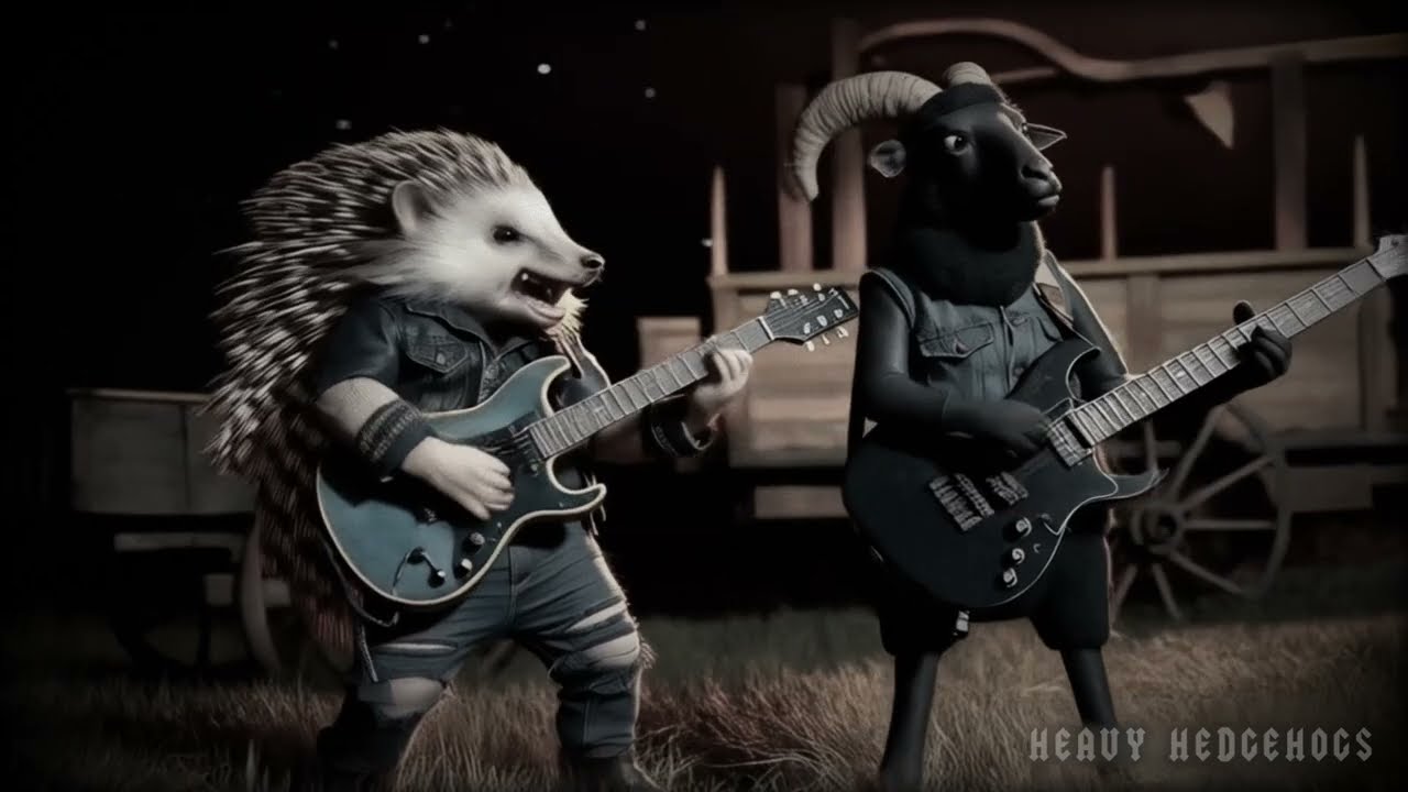 Ba Ba Black Sheep (Metal Cover) | Heavy Hedgehogs | Epic Nursery Rhyme Goes Heavy