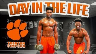 Trenton Simpson 'A Day In The Life' | Clemson University Linebacker