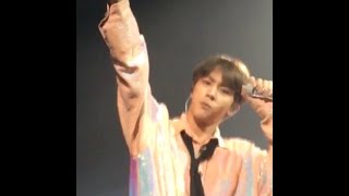 Making eye contact with BTS Jin