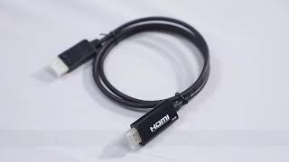 Displayport To Hdmi Cable Male To Male Dp To Hdmi Cable Support 4k 60hz Up To 10m