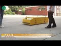 Battery Powered Trackless AGV with Lifting Device#transporter #transfer cart vehicle #oem #tech