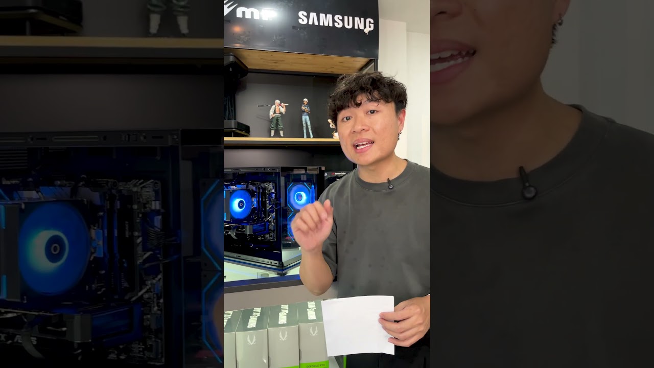 🖤✨เครื่องนี้40k สเปคหลัก  INTEL CORE i5 14400 คู่  RTX 5060 8GB GDDR7 SPECCPU