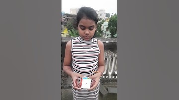 My Sister solving Checkerboard Pattern in 2x2 cube #shorts #viralshort #trendingshorts #kingofcubers