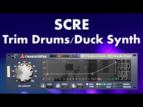 SideChain ReAction - Trim Drums and Duck Synth