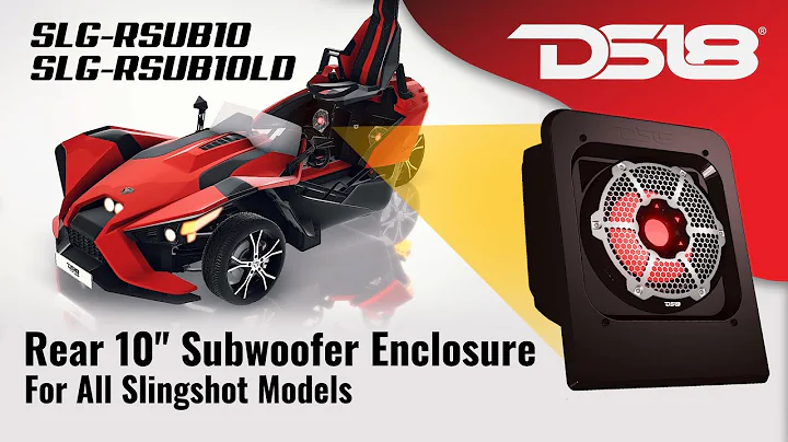 DS18's Polaris Slingshot Subwoofer Enclosures | Own The Road With Powerful Bass