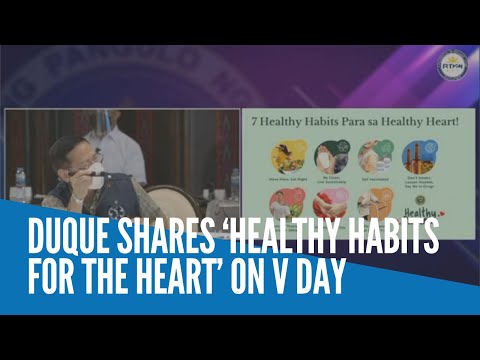 Duque shares ‘healthy habits for the heart’ on V Day