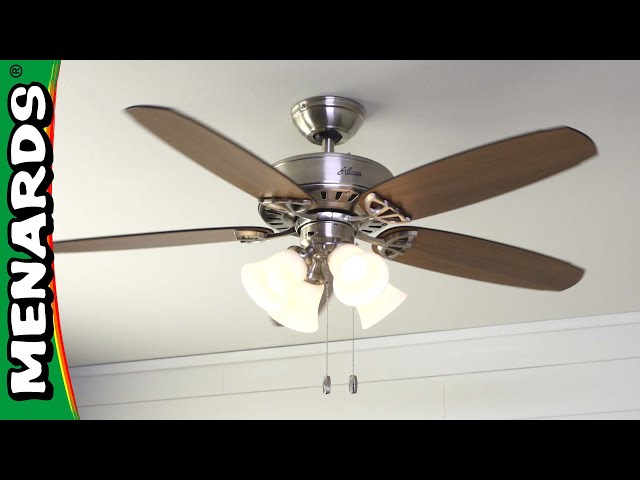 How To Install A Ceiling Fan Menards
