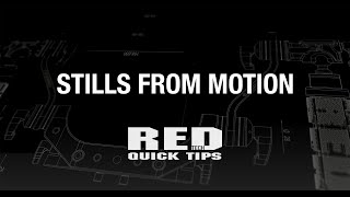 RED TECH | STILLS FROM MOTION - Quick Tip screenshot 3